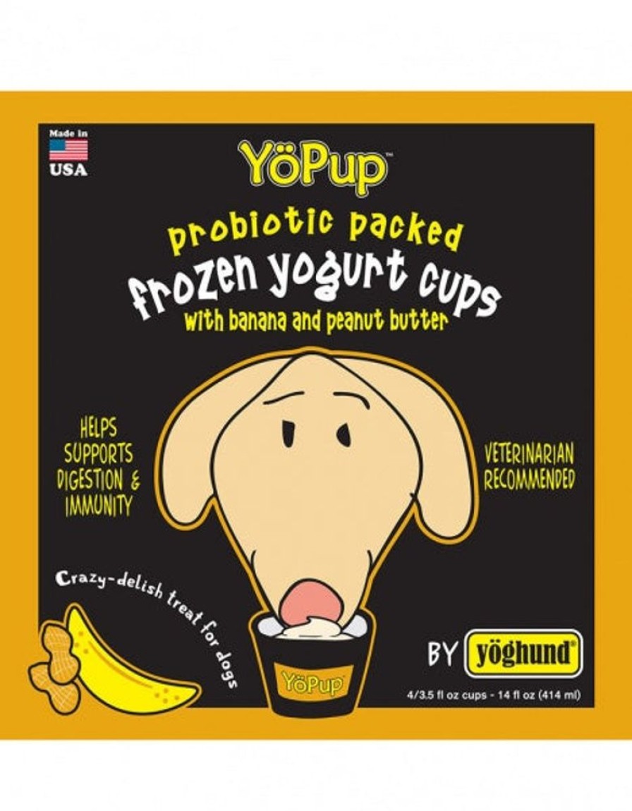 Shop Dogs Yoghund Biscuit Treats | Yoghund D Natural Yogurt Banana/Pb 4 Pk